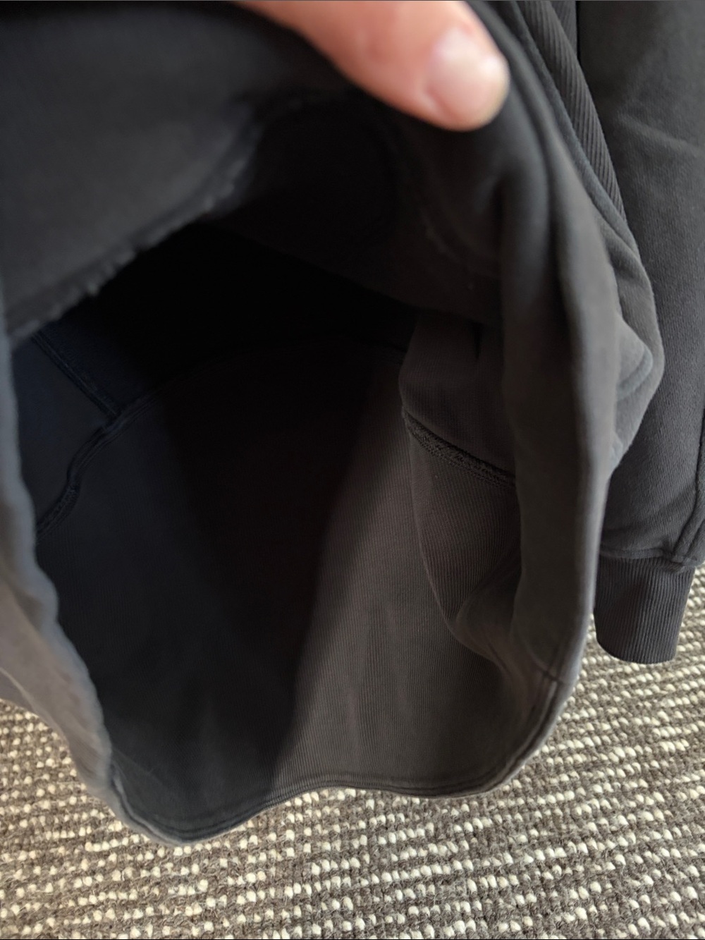 lululemon athletica Black Half-Zip Pullover Hoodie XS:small - Picture 8 of 9